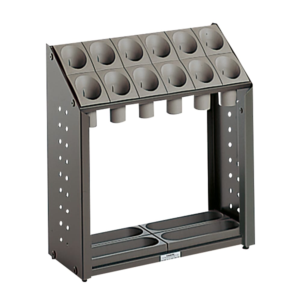 テラモト オブリークアーバン B12 グレー UB-285-112-6 1個(ご注文単位1個)【直送品】