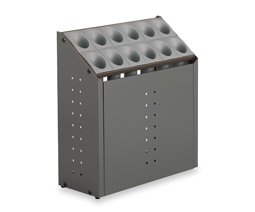 テラモト オブリークアーバン C12 グレー グレー UB-285-212-6 1個(ご注文単位1個)【直送品】