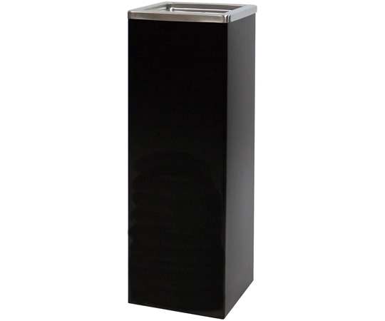 テラモト 灰皿 GPX 3Lブラック SS-945-150-0 1台（ご注文単位1台）【直送品】