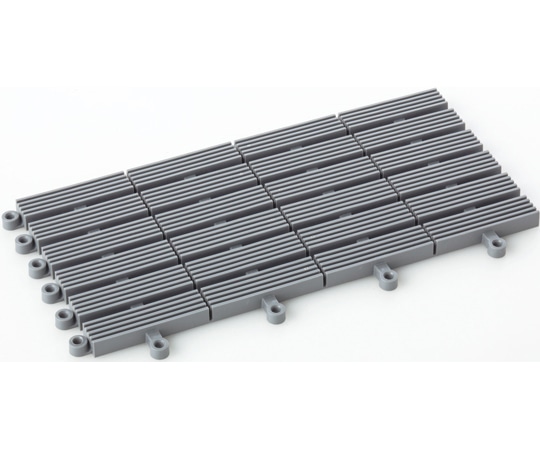 テラモト フリーラインマット 灰150×300 MR-080-072-5 1枚(ご注文単位1枚)【直送品】