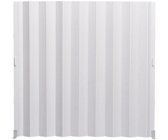 アズワン フレキシブルパネルパーティション マグネット付き ホワイトウッド 窓なし 61-812-95-1 1台(ご注文単位1台)【直送品】