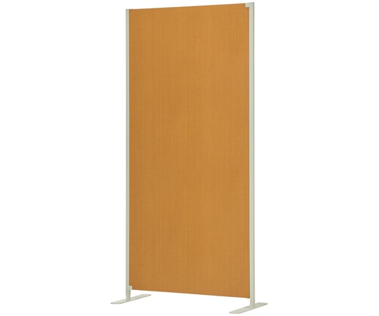 ストア・エキスプレス 木製パネル スチールパーティション 両側脚付き ナチュラル 61-801-47-1 1台(ご注文単位1台)【直送品】