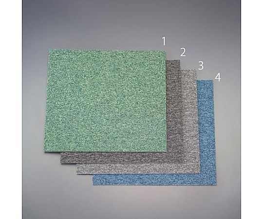 アズワン 500x500x6mm タイルカーペット(ブルー/20枚) EA997TD-4 1セット(ご注文単位1セット)【直送品】