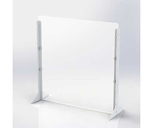 アズワン 600x600mm 飛沫感染防止パーテーション(半透明) EA954EA-81 1台(ご注文単位1台)【直送品】