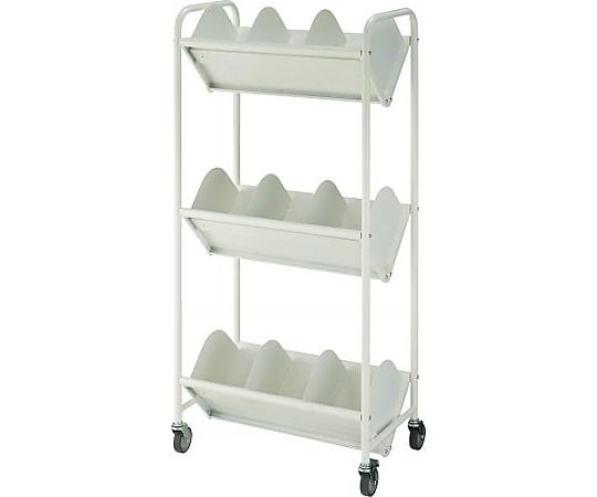 アズワン 603x352x1279mm ワゴン(キャスター付) EA954HE-117 1台(ご注文単位1台)【直送品】