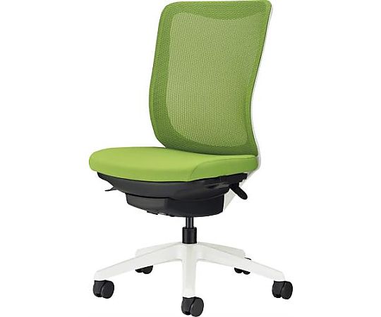 アズワン ビジネスチェアー(アップルグリーン) EA956XA-118 1脚(ご注文単位1脚)【直送品】