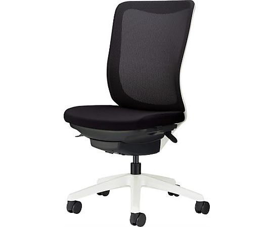 アズワン ビジネスチェアー(ブラック) EA956XA-119 1脚(ご注文単位1脚)【直送品】