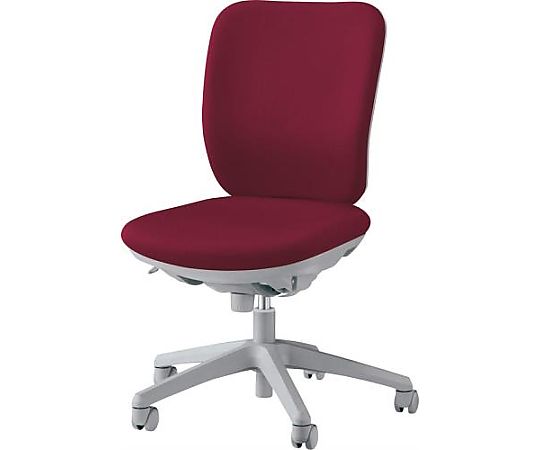 アズワン ビジネスチェアー(ボルドー) EA956XA-126 1脚(ご注文単位1脚)【直送品】