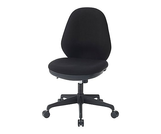 アズワン ビジネスチェアー(高耐荷重/ブラック) EA956XB-2 1個(ご注文単位1個)【直送品】