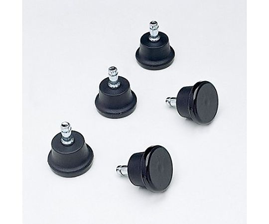 アズワン チェアー用固定脚(黒/5個) EA956XB-100 1個(ご注文単位1個)【直送品】