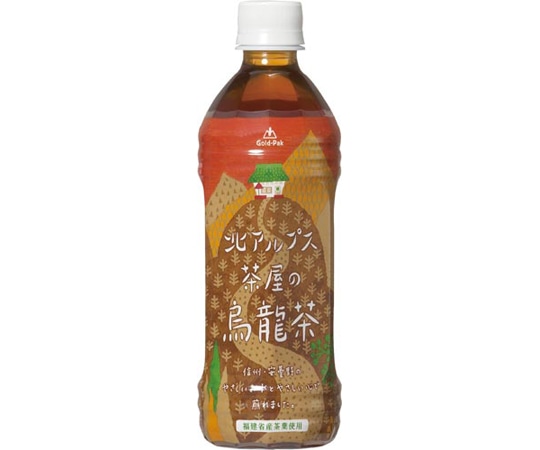 ゴールドパック 北アルプス茶屋の烏龍茶 500mL 24本 977720 1ケース※軽（ご注文単位1ケース）【直送品】