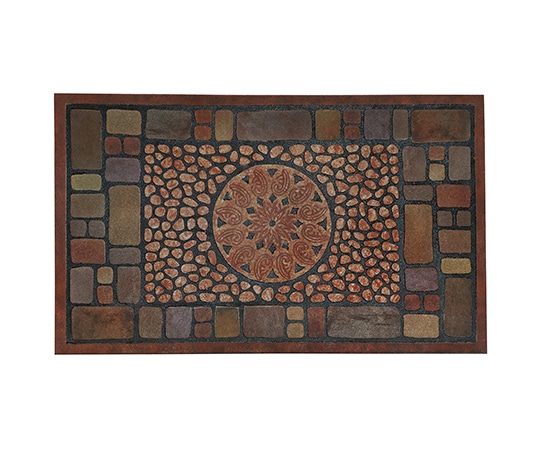 ベストコ エントランスラバーマット モザイクタイル 45×75 ND-470 1個(ご注文単位1個)【直送品】