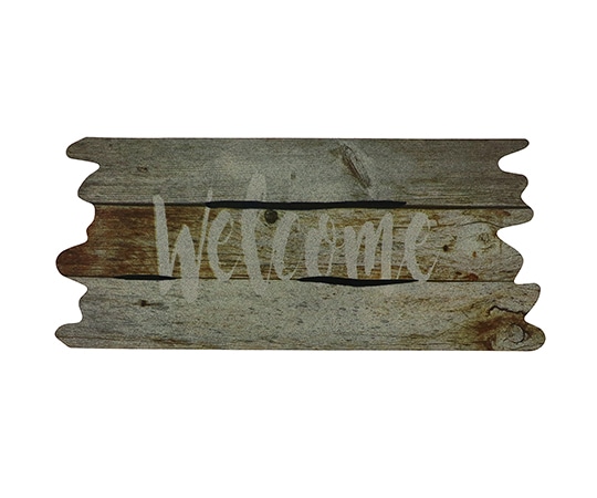 ベストコ エントランスラバーマット ヴィンテージウェルカム 24×55 ND-473 1個(ご注文単位1個)【直送品】