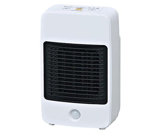エスコ AC100V/ 760W コンパクトセラミックファンヒーター EA897CW-37A 1台(ご注文単位1台)【直送品】