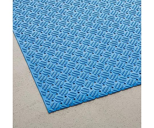 エスコ 0.92x10m /2.0mm ノンスリップマット(青) EA997RA-82 1巻(ご注文単位1巻)【直送品】