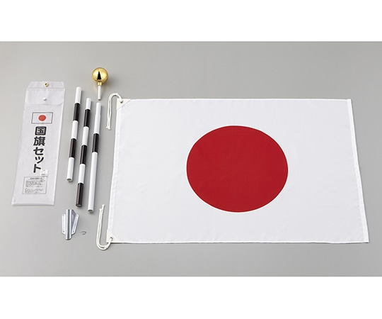 光 国旗セット KK34-6 1個（ご注文単位1個）【直送品】