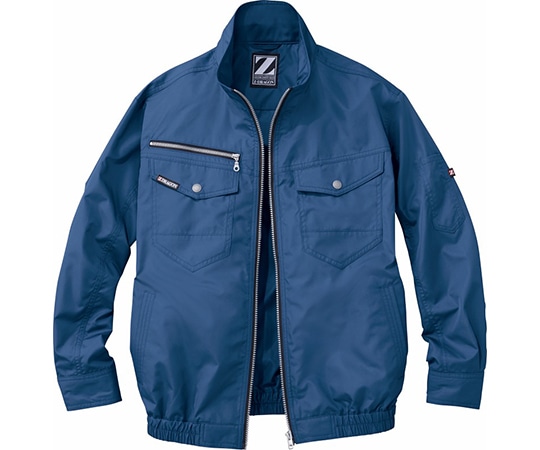 自重堂 空調服長袖ブルゾン ネービー 4L 74080 1枚(ご注文単位1枚)【直送品】