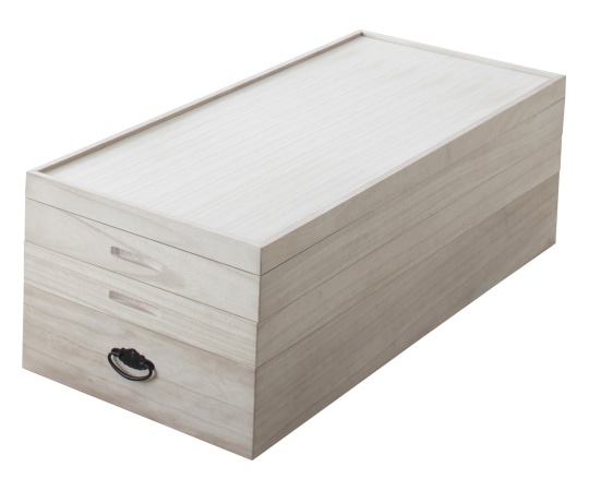 クロシオ 総桐衣裳ケース 3段 94101 1個（ご注文単位1個）【直送品】