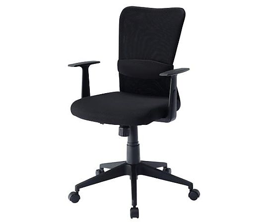 アズワン ビジネスチェアー(ブラック) EA956XC-89 1個(ご注文単位1個)【直送品】