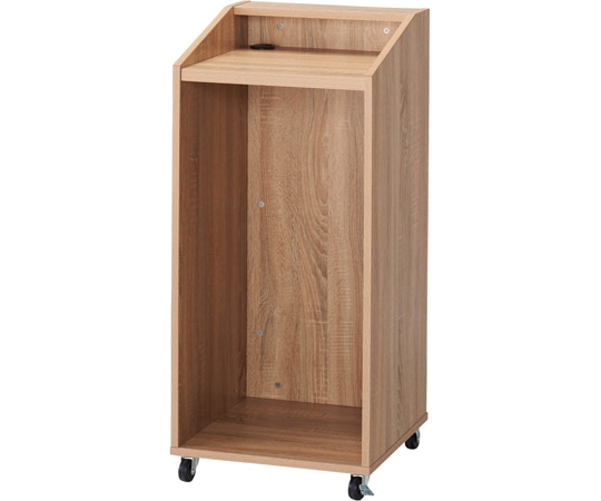 ストア・エキスプレス 木製マルチカウンター ラスティック柄 W45×D45×H100cm 61-797-39-1 1台(ご注文単位1台)【直送品】