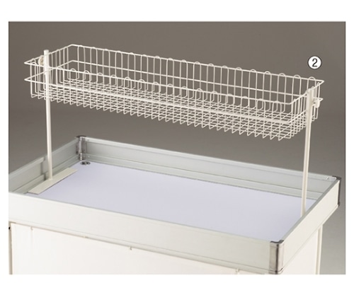 ストア・エキスプレス ワゴン用上置きカゴ W120cm用 61-112-7-2 1台（ご注文単位1台）【直送品】