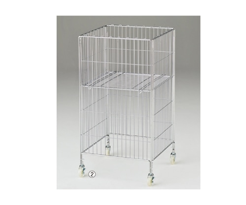 ストア・エキスプレス ワイヤーワゴン クローム W45×D45cm 61-555-21-2 1台（ご注文単位1台）【直送品】