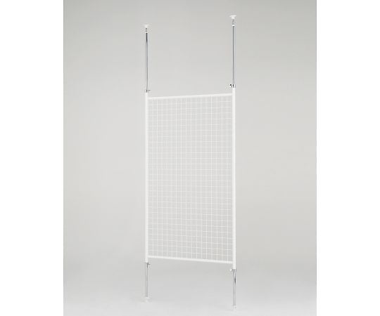 ストア・エキスプレス ディスプレイネット 白 W90cm 61-125-8-3 1台（ご注文単位1台）【直送品】