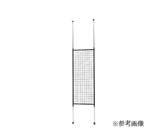 ストア・エキスプレス ディスプレイネット 黒 W45cm 61-125-9-1 1台（ご注文単位1台）【直送品】