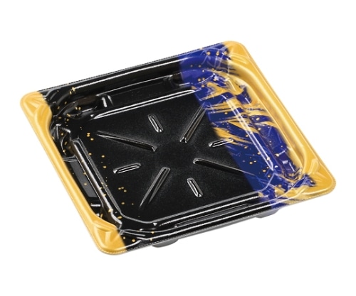 エフピコ 簡易式フードパック(プレート容器) MFPグリル19-19内嵌合本体 流星青 185×185×26 450個入り MFPグリル19-19ウチカンゴウホンタイ リュウセイアオ 1ケース(ご注文単位1ケース)【直送品】