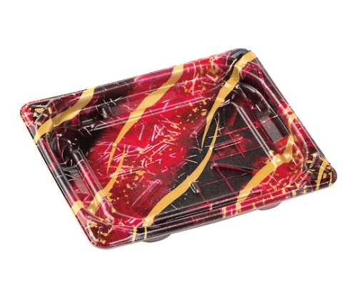 エフピコ 簡易式フードパック(プレート容器) MFPグリル20-17内嵌合本体 祇園赤 195×170×26 450個入り MFPグリル20-17ウチカンゴウホンタイ ギオンアカ 1ケース(ご注文単位1ケース)【直送品】