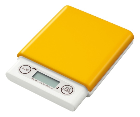 エー・アンド・デイ ホームスケール 黄 UH-3201-Y 1個（ご注文単位1個）【直送品】
