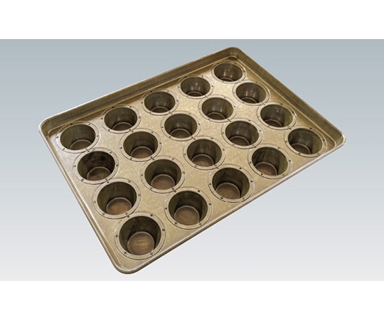 川口板金 シリコン加工バターフレーキ型天板20面  1枚(ご注文単位1枚)【直送品】