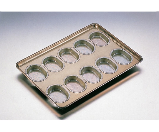 川口板金 シリコン加工小判型天板10面  1枚(ご注文単位1枚)【直送品】