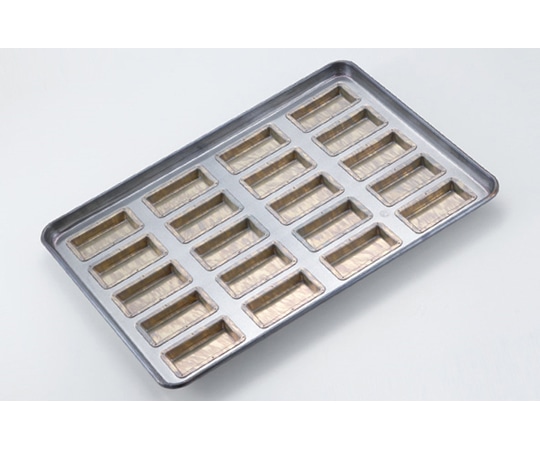 千代田金属工業 シリコン加工フィナンシェ90型天板20面  1枚(ご注文単位1枚)【直送品】