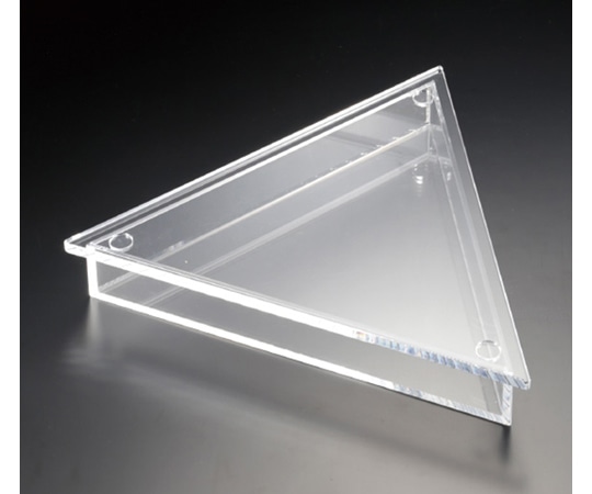 ホワイトサム ENDOアクリルディスプレイステージ トライアングル 1個(ご注文単位1個)【直送品】