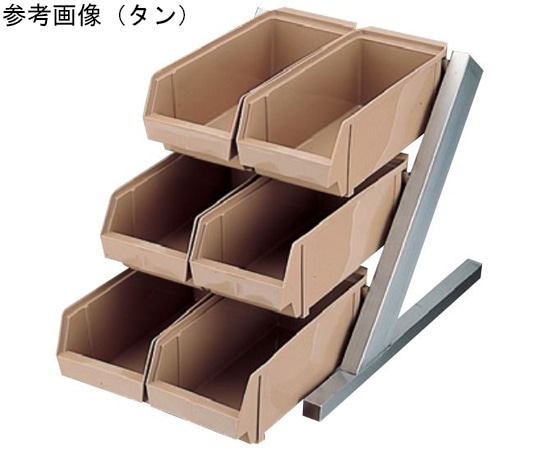 スギコ産業 スギコ 18-8デラックスオーガナイザー 3段2列(6ヶ入)ブラック TO-769B 1個（ご注文単位1個）【直送品】