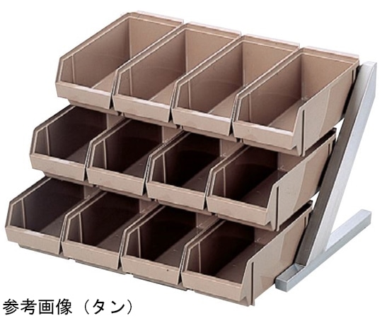 スギコ産業 スギコ 18-8デラックスオーガナイザー 3段4列(12ヶ入)グレー TO-771G 1個（ご注文単位1個）【直送品】