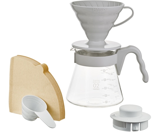HARIO V60コーヒーサーバー02 18個入 VCSD-02-PGR 1箱（ご注文単位1箱）【直送品】