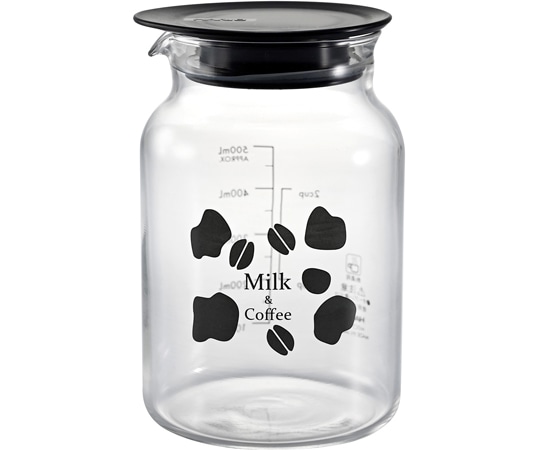 HARIO ミルク出しコーヒーポット MDCP-500-B 1個（ご注文単位1個）【直送品】