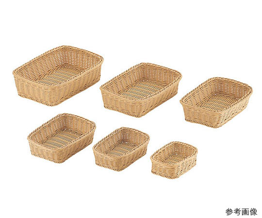 トーダイ PPラタン 角型バスケット24型 アイボリー RE-309-IV 196018 1個（ご注文単位1個）【直送品】