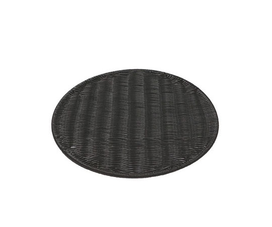 トーダイ パントレー 丸型33型 ブラックBB-606-BK 603457 1枚（ご注文単位1枚）【直送品】