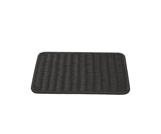 トーダイ 角型パントレー 37型 ブラックBB-831-BK 603428 1枚（ご注文単位1枚）【直送品】