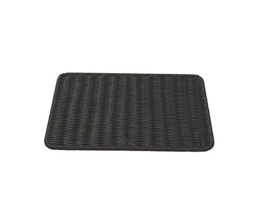 トーダイ 角型パントレー 40型 ブラックBB-832-BK 603429 1枚（ご注文単位1枚）【直送品】