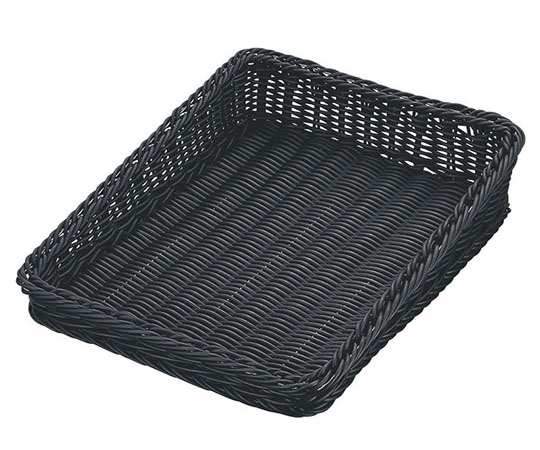 トーダイ 角型フードバスケット45型(斜め) ブラック VB-926-BK 603509 1個（ご注文単位1個）【直送品】