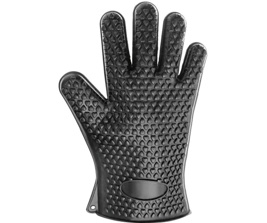 エムテートリマツ シリコングローブ SG-11BK 1個（ご注文単位1個）【直送品】