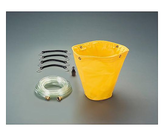 アズワン 460x460mm/26L パイプ用漏れ受けバケツセット EA911AB-130 1セット(ご注文単位1セット)【直送品】