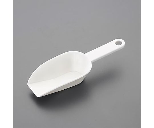 アズワン 169x60mm スコップ(ホワイト/ポリプロピレン/10個) EA912MM-1 1パック（ご注文単位1パック）【直送品】