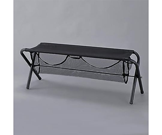 アズワン 1100x360x 400mm ベンチ(ポータブル/ブラック) EA913YD-60 1個（ご注文単位1個）【直送品】