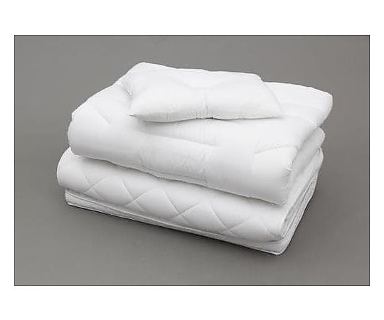 アズワン 布団3点セット(掛け・敷き・枕) EA913YH-38 1セット（ご注文単位1セット）【直送品】