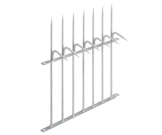 アズワン 500x350mm 忍び返し(スチール) EA952BH-16 1個(ご注文単位1個)【直送品】